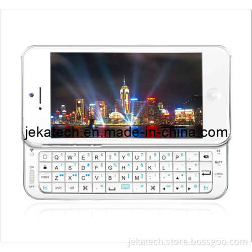 Ultra-Thin Slide out Wireless Bluetooth Keyboard for iPhone 5/5s
